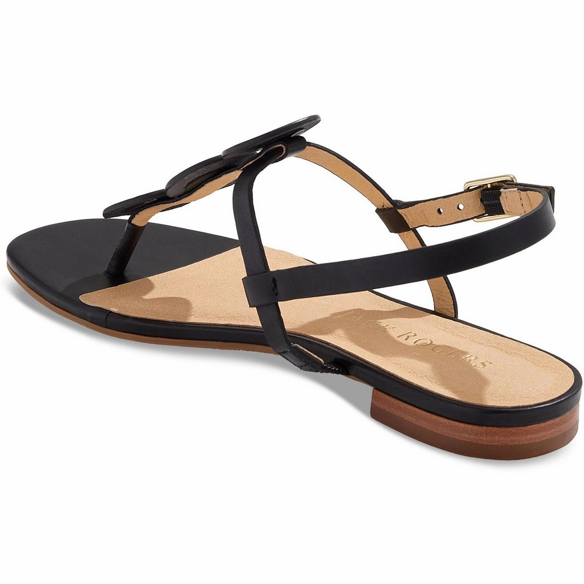 Womens Button Flatform Sandals
