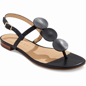 Womens Button Flatform Sandals