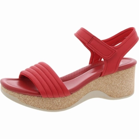 Womens Cork Manmade Ankle Strap