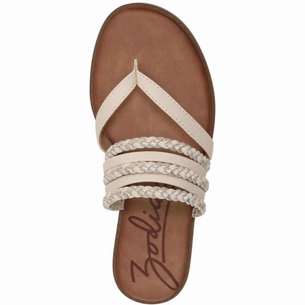 Womens Faux Leather Slip On Flatform Sandals