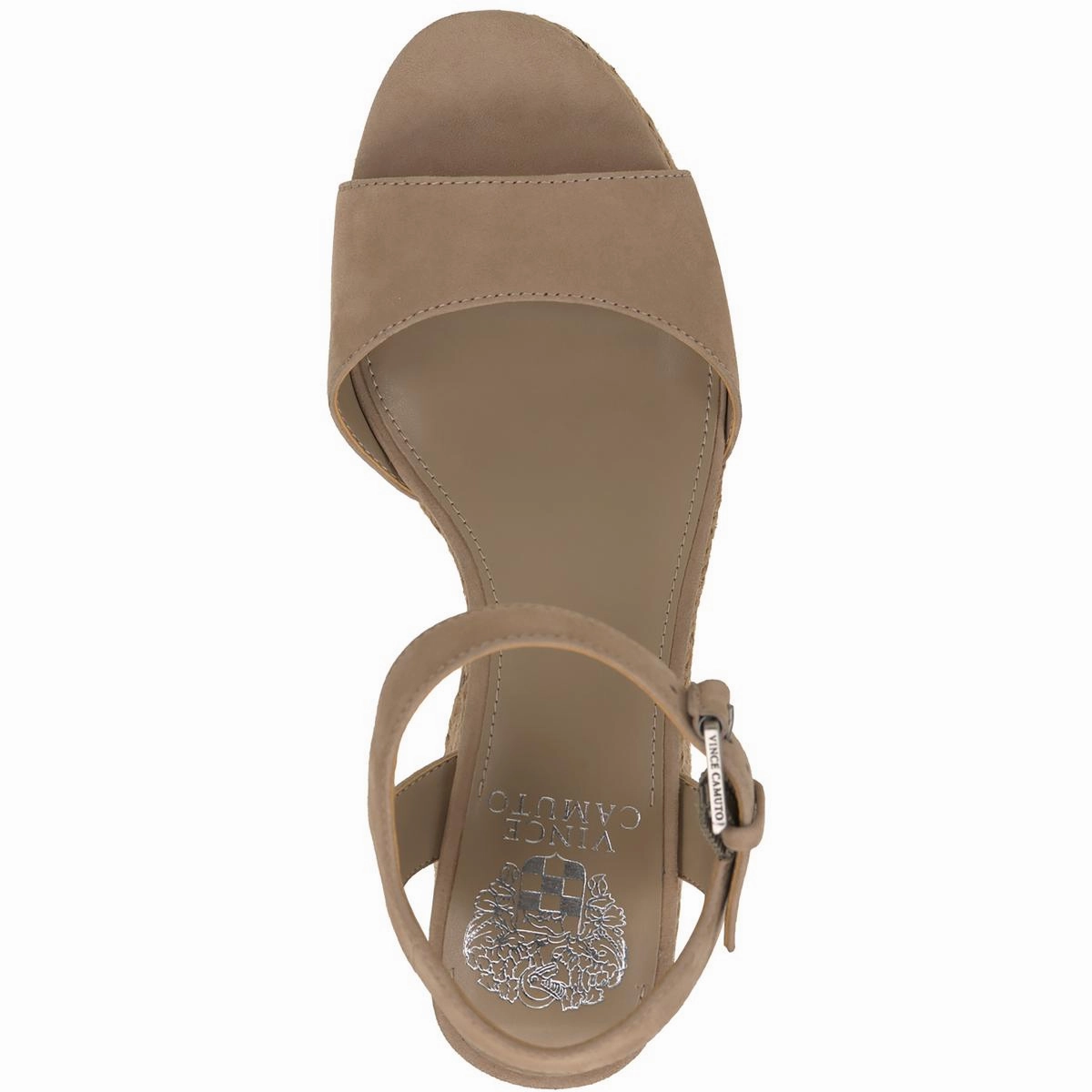 Womens Leather Open Toe Platform Sandals
