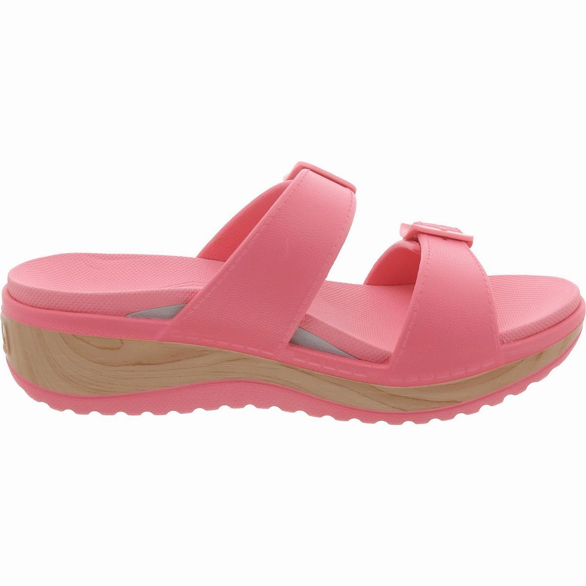 Womens Slip On Padded Insole Slide Sandals