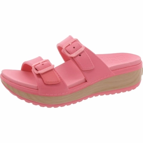 Womens Slip On Padded Insole Slide Sandals