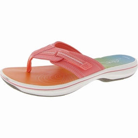 Womens Strappy Manmade Thong Sandals