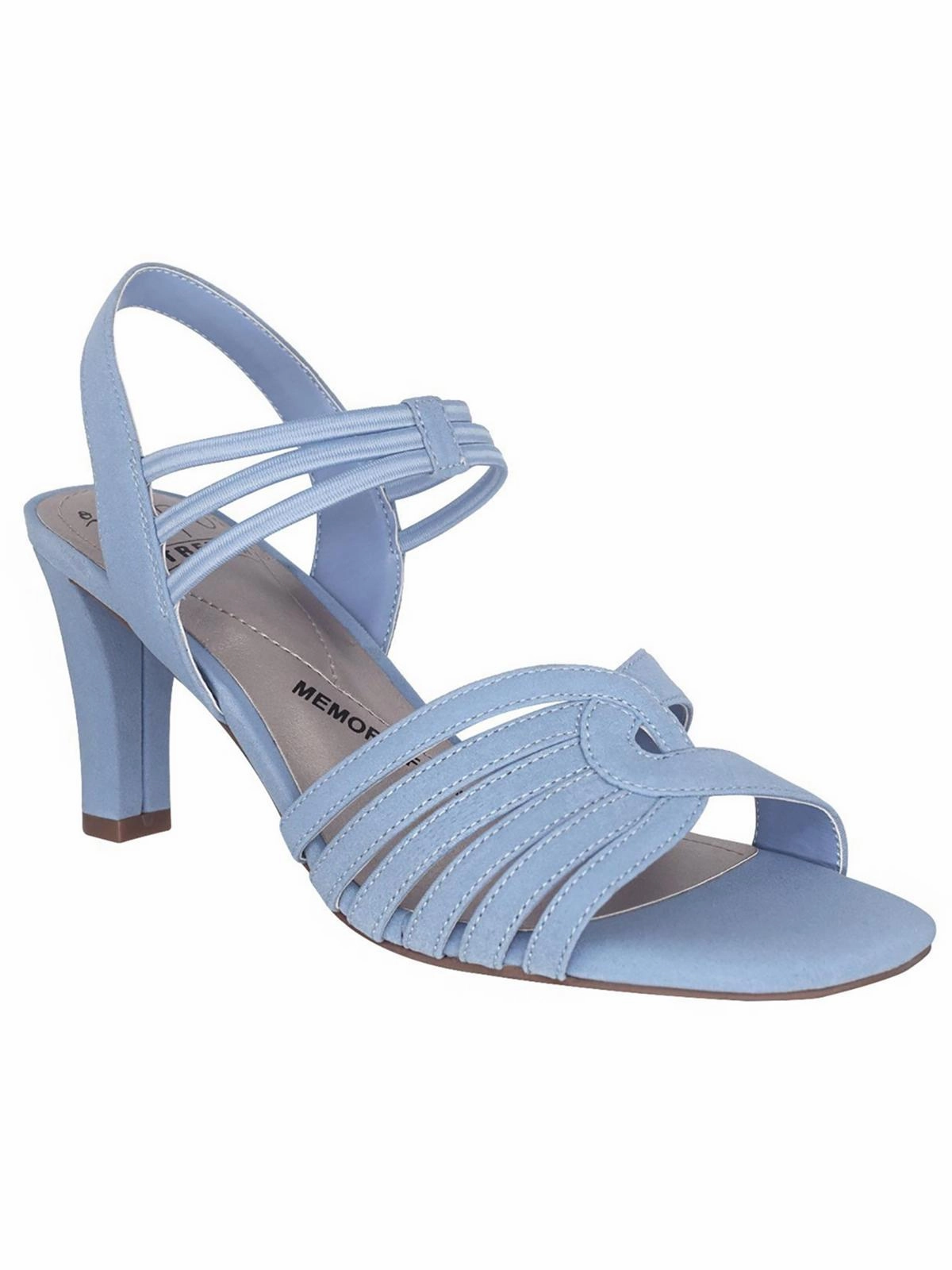 Womens Strappy Slip On Ankle Strap