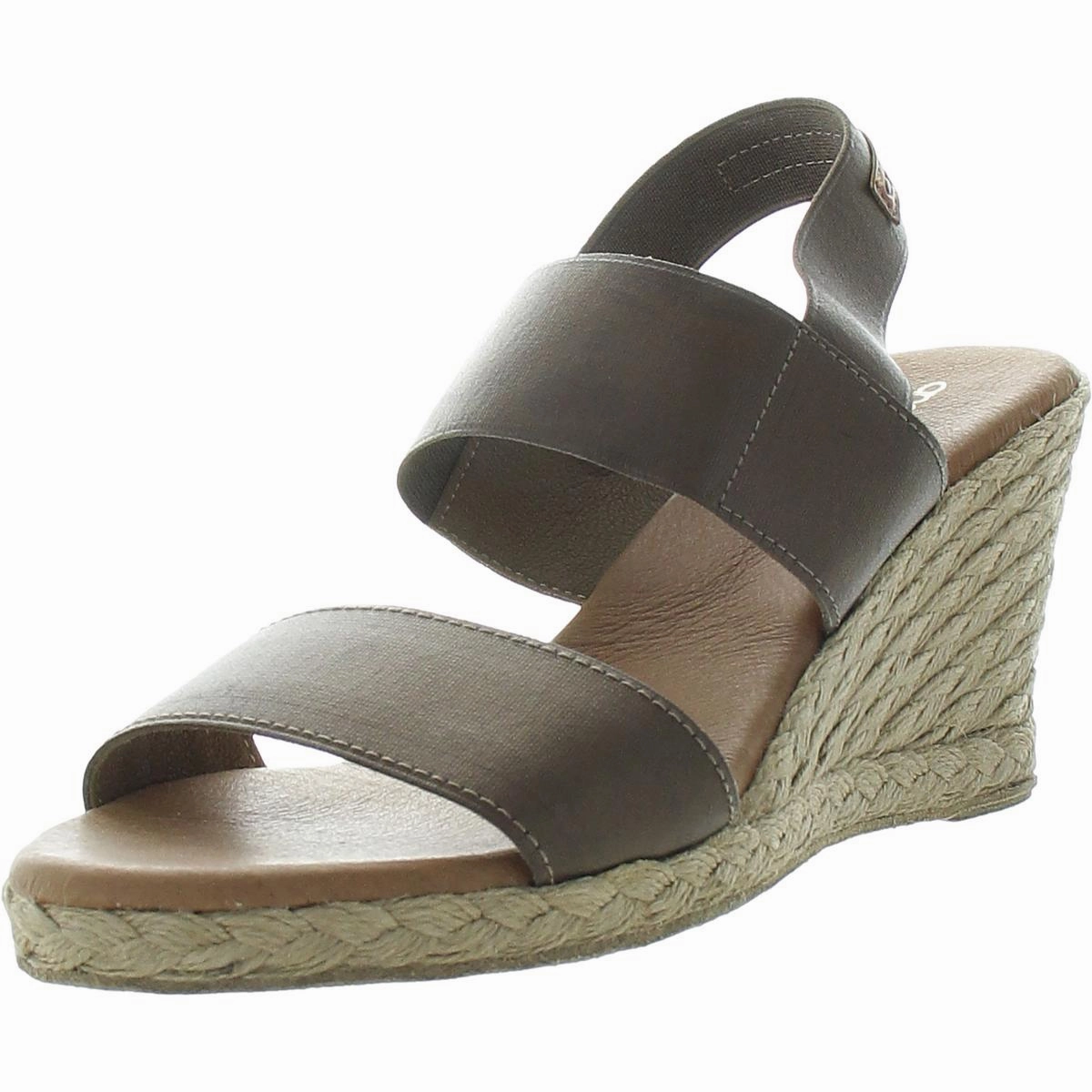 Womens Stretch Wedge Sandals
