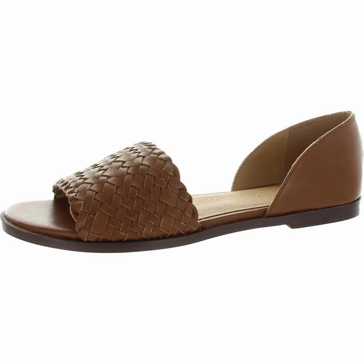 Womens Woven Leather Huarache Sandals