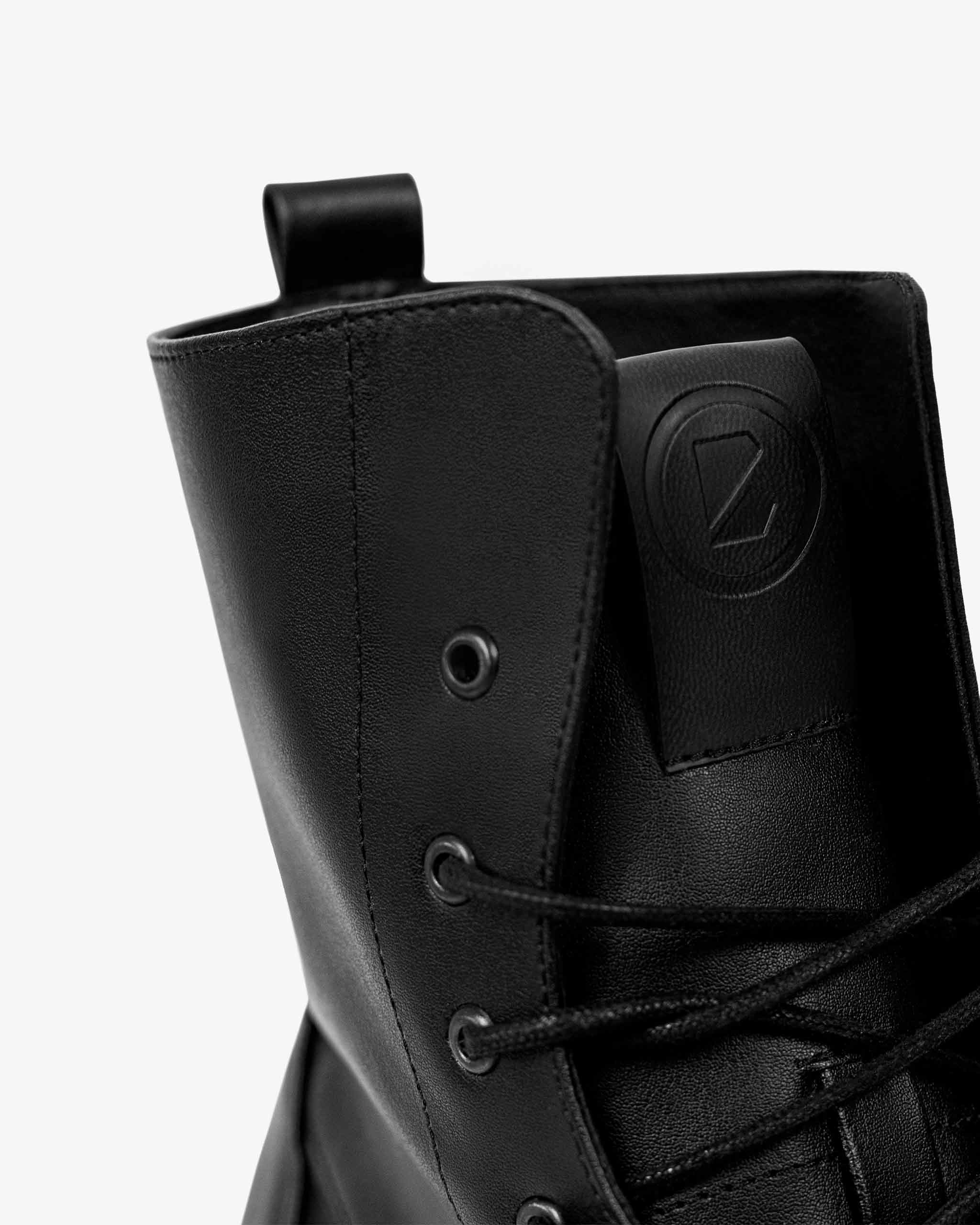 Workers No. 3 Desserto Cactus Leather Vegan Boots | Black