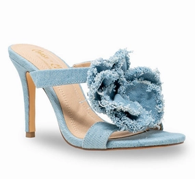 Yasmin Denim Heels