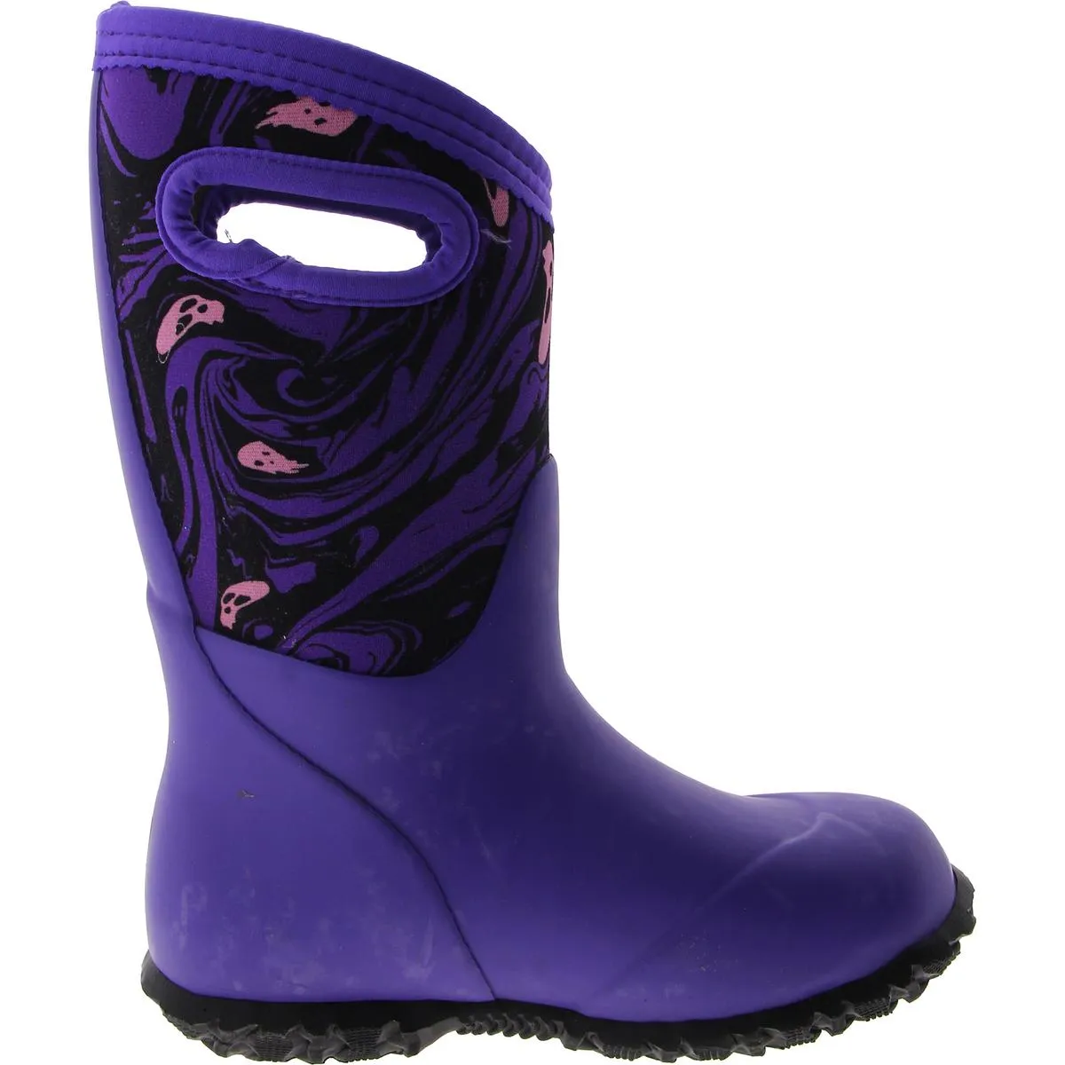 York Spooky Girls Little Kid Pull On Rain Boots