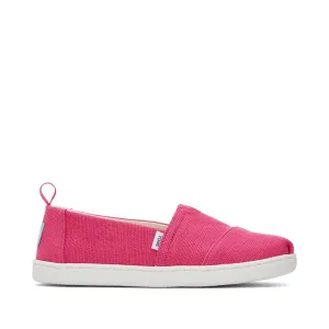 Youth Alpargata Pink Heritage Canvas Kids Shoe