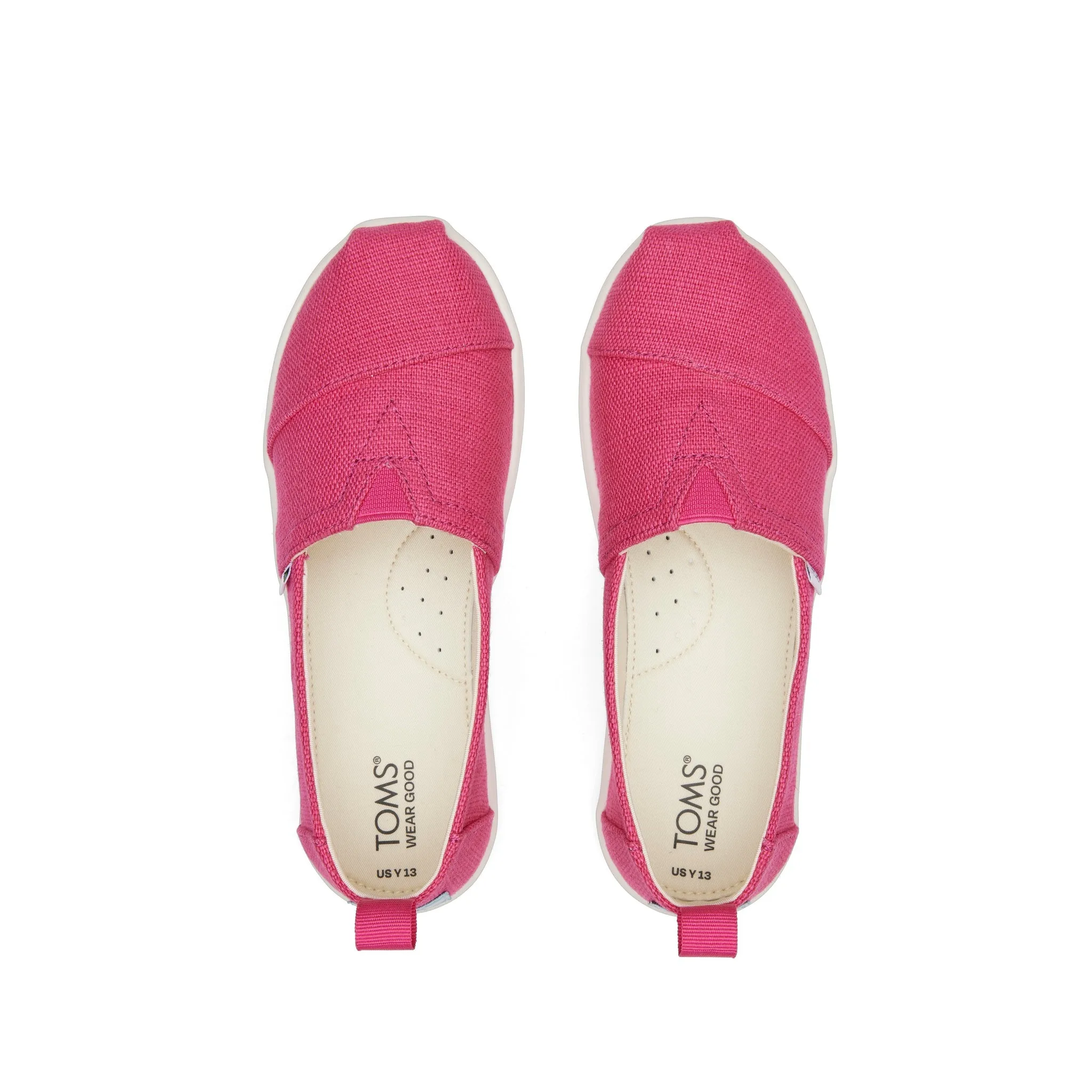 Youth Alpargata Pink Heritage Canvas Kids Shoe