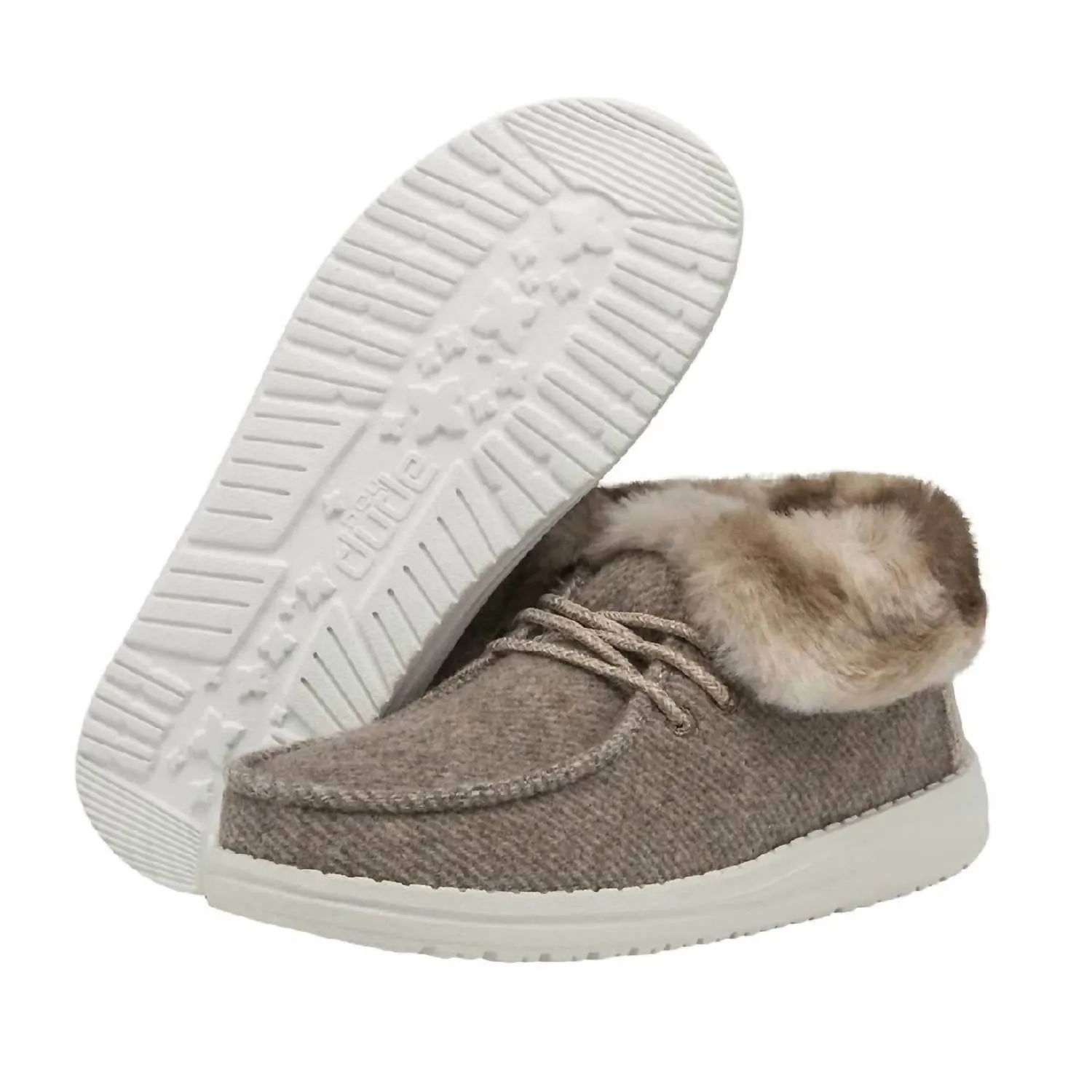 Youth Britt Ankle High Booties In Coffee Dye
