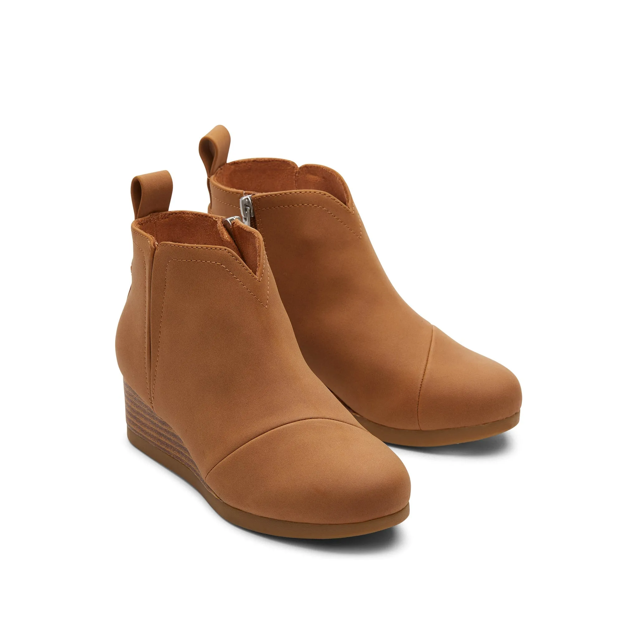 Youth Clare Tan Wedge Kids Boot