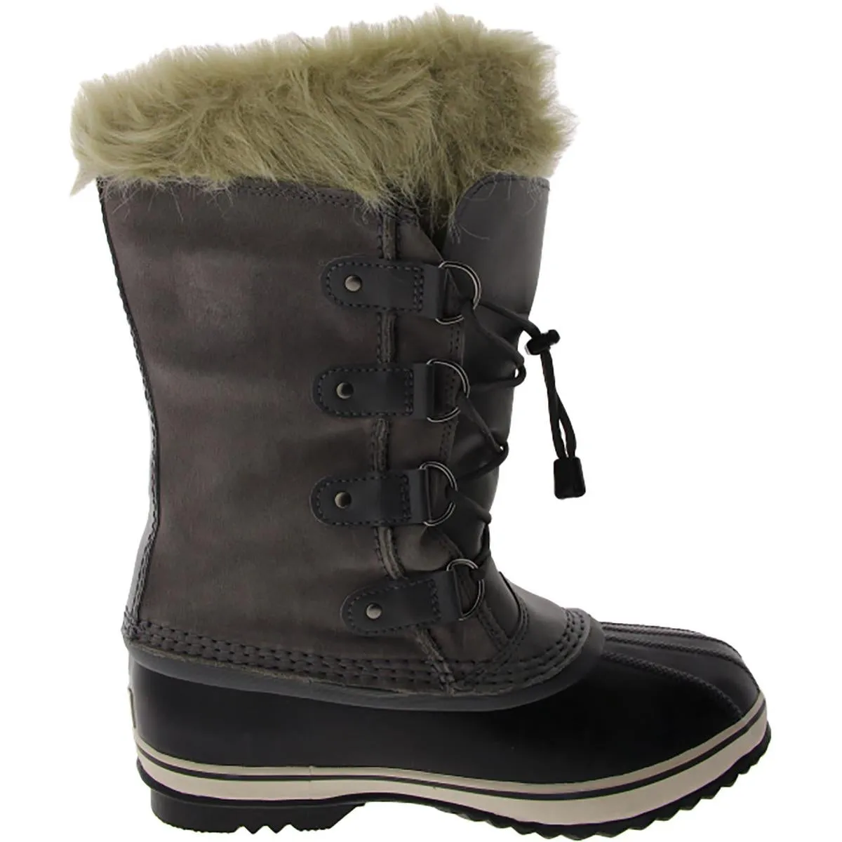 Youth Joan of Arctic Girls Faux Fur Lined Waterproof Winter Boots