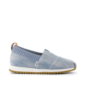 Youth Resident Pastel Blue Denim Kids Sneaker