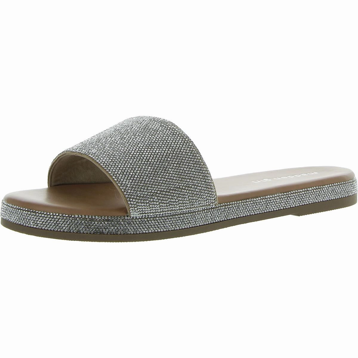 Zakki Womens Canvas Slip-On Slide Sandals