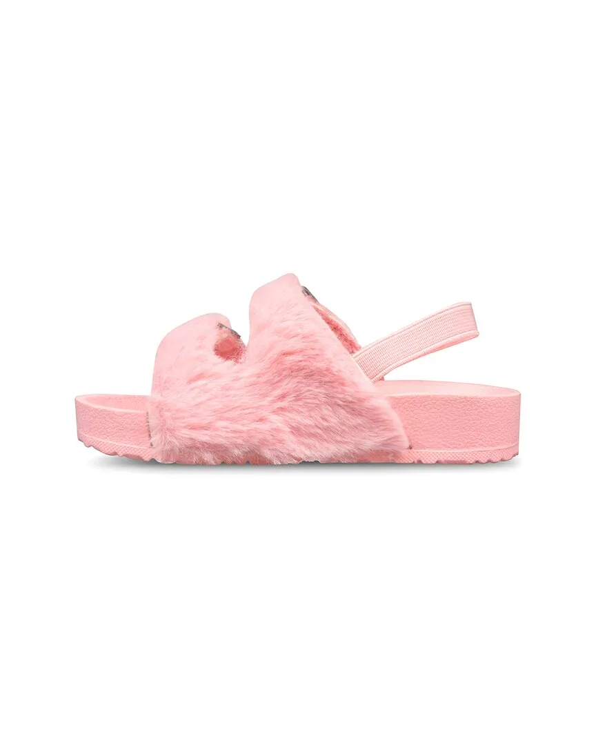 ZOOGS Furry Footbed Sandal
