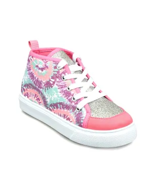 ZOOGS Tie-Dye Canvas High-Top Sneaker
